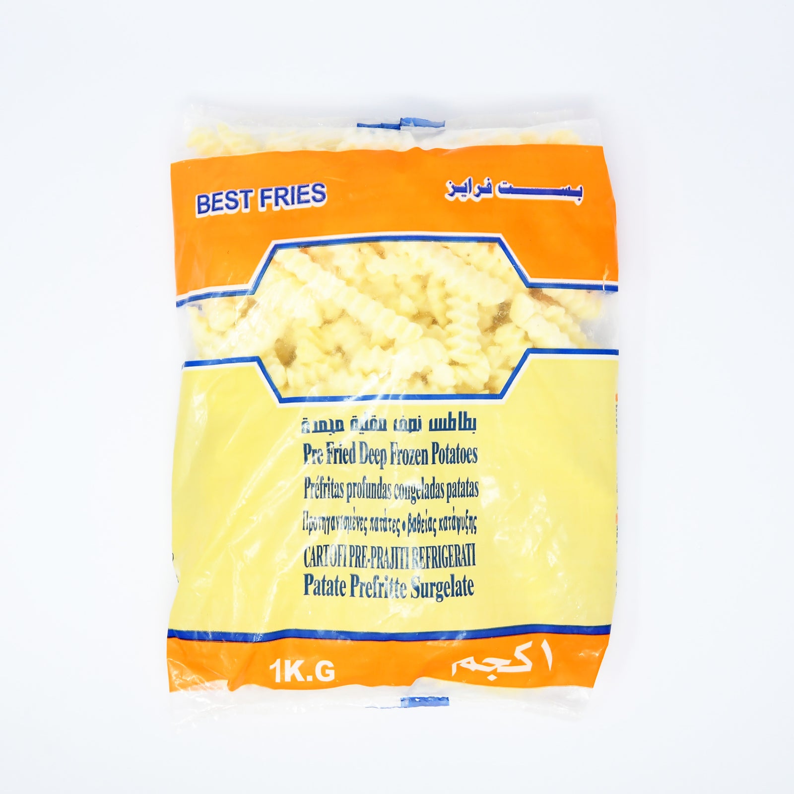9X9 CRINKLE CUT (POMME CRINKLE) (1kg)