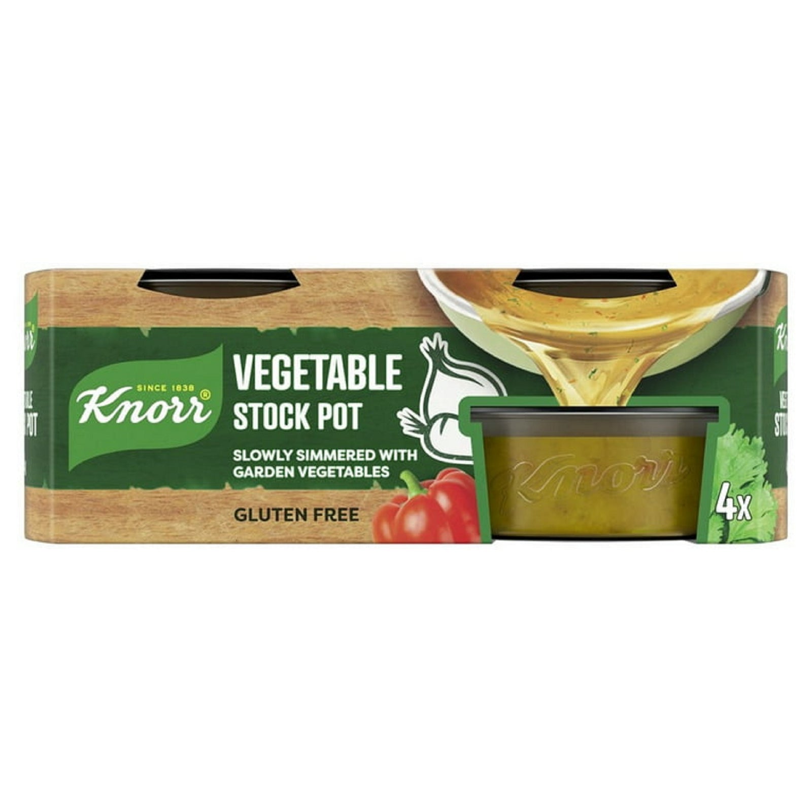 KNORR VEGETABLE STOCK POT (4x28g / 112g)