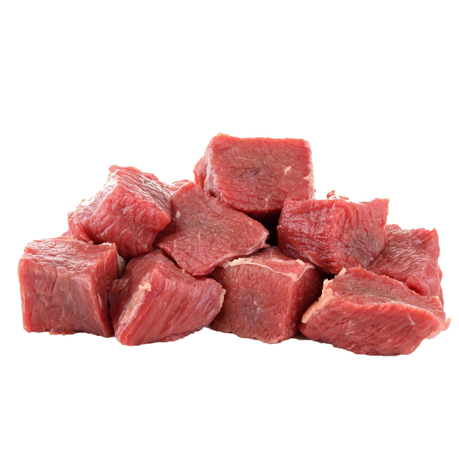FROZEN BEEF TOPSIDE CUBES (500g)