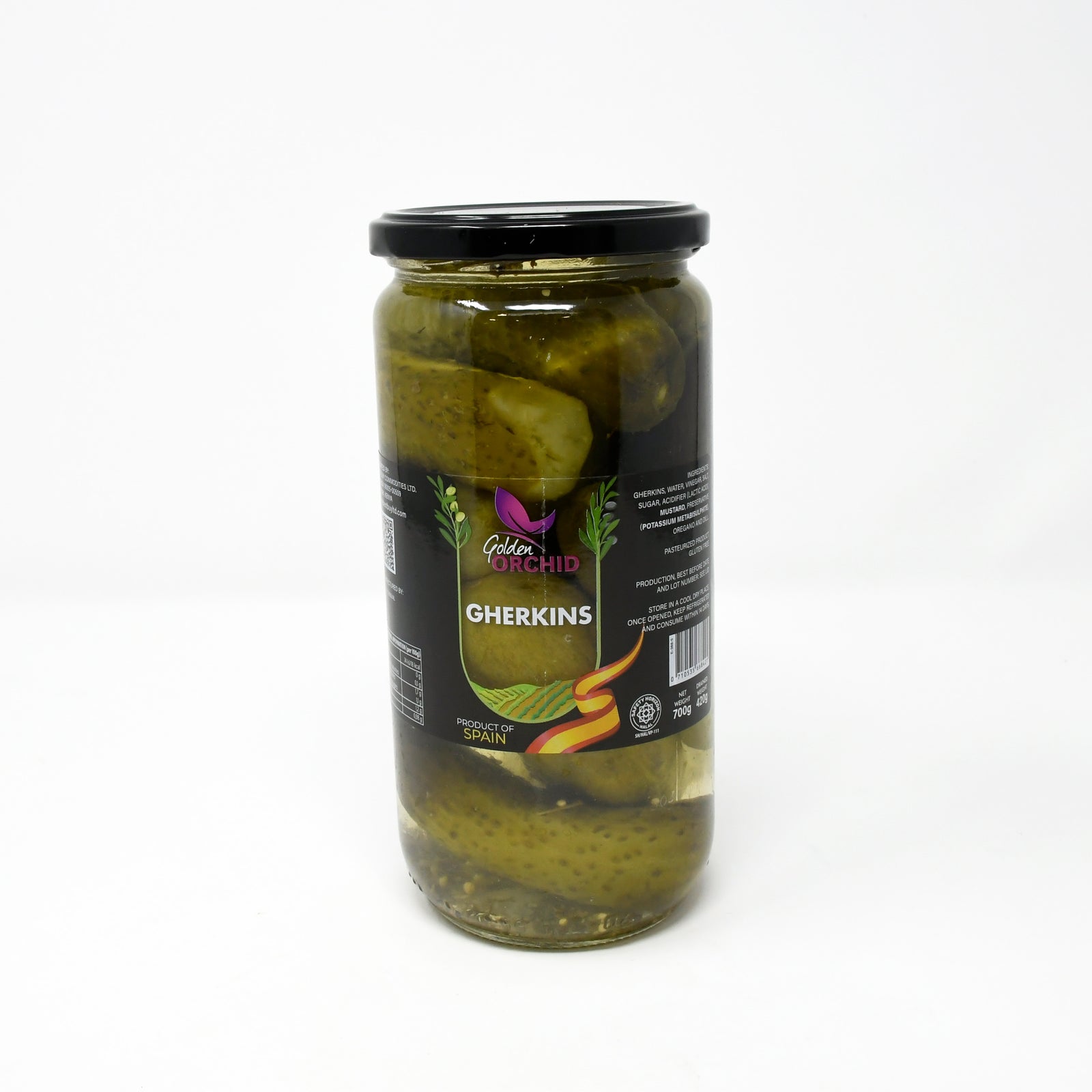 GHERKINS - GOLDEN ORCHID (700g)