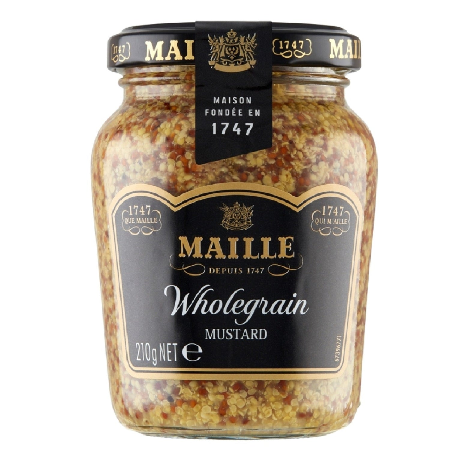 MAILLE WHOLEGRAIN MUSTARD (210g)