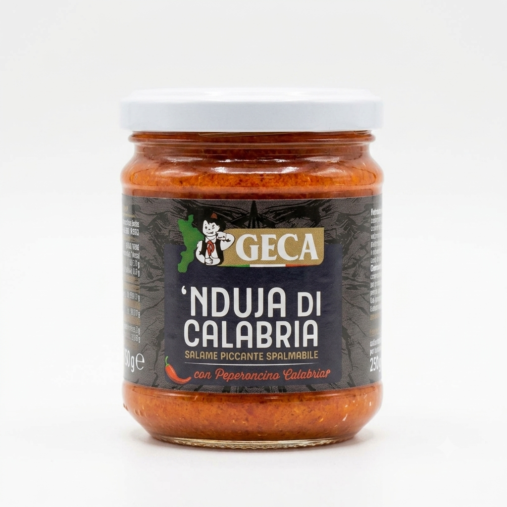 NDUJA DI CALABRIA (SPICY SPREADABLE PORK SALAMI) (180g)