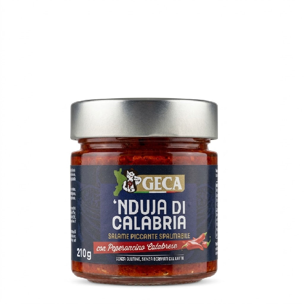 NDUJA DI CALABRIA (SPICY SPREADABLE PORK SALAMI) (210g) (Copy)