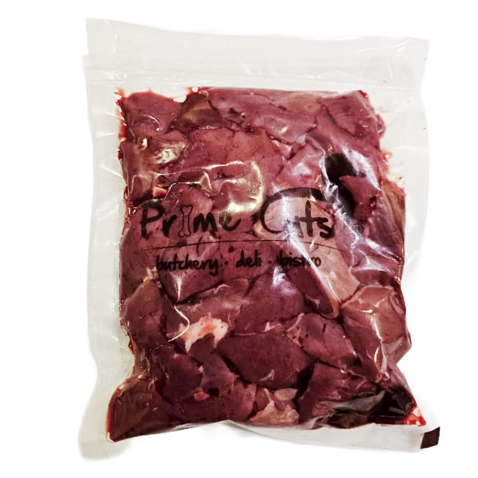 FROZEN OX HEART CUBES (500g)
