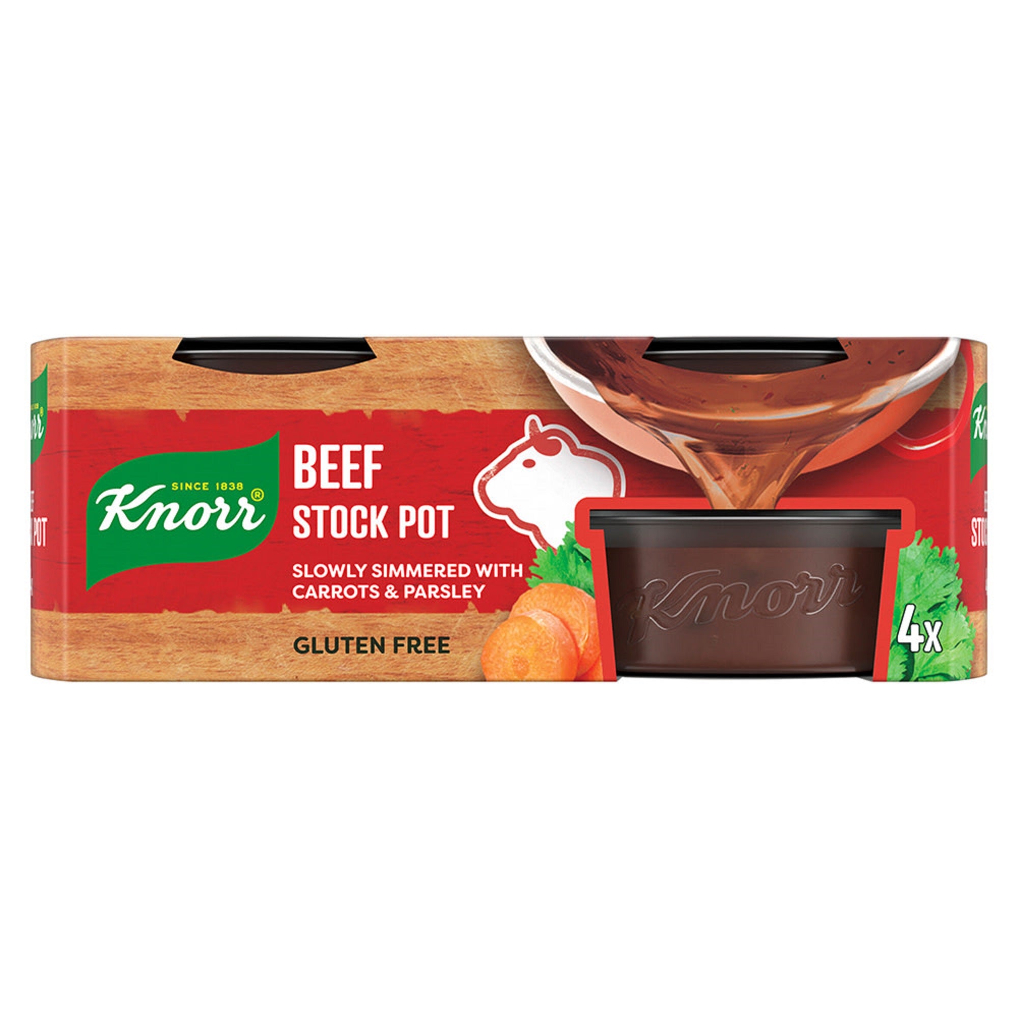 KNORR BEEF STOCK POT (4X28G / 112G)