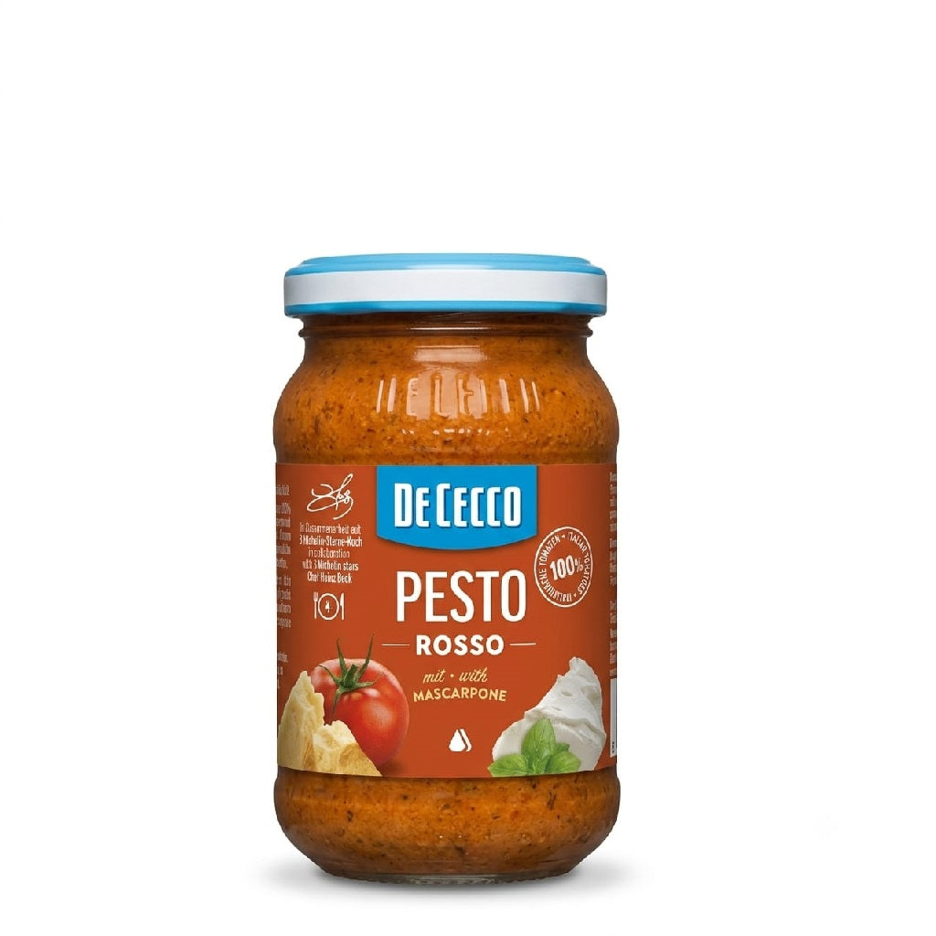 RED PESTO WITH MASCARPONE (200G) (DE CECCO)