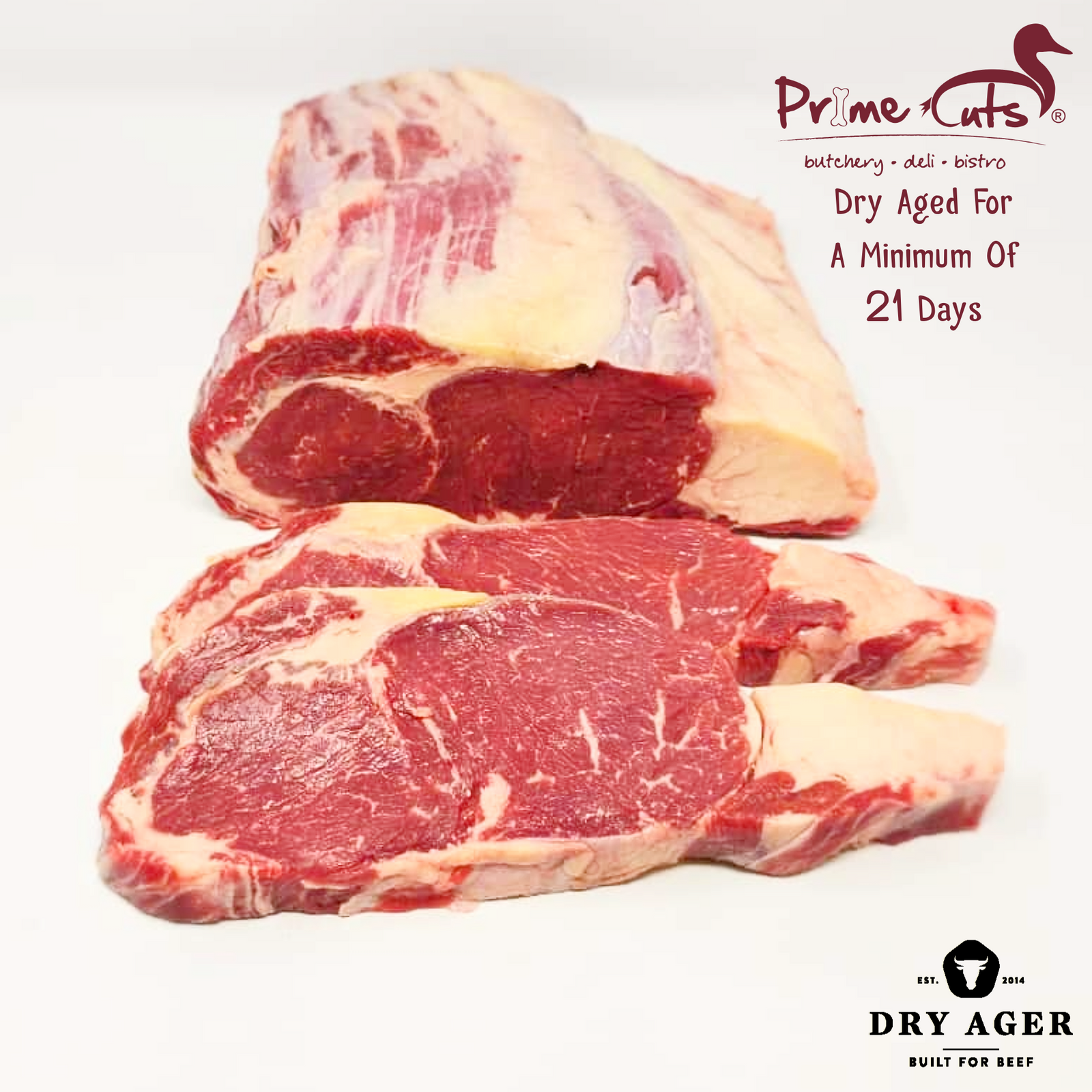 DRY AGED BEEF RIB EYE STEAK (1kg)