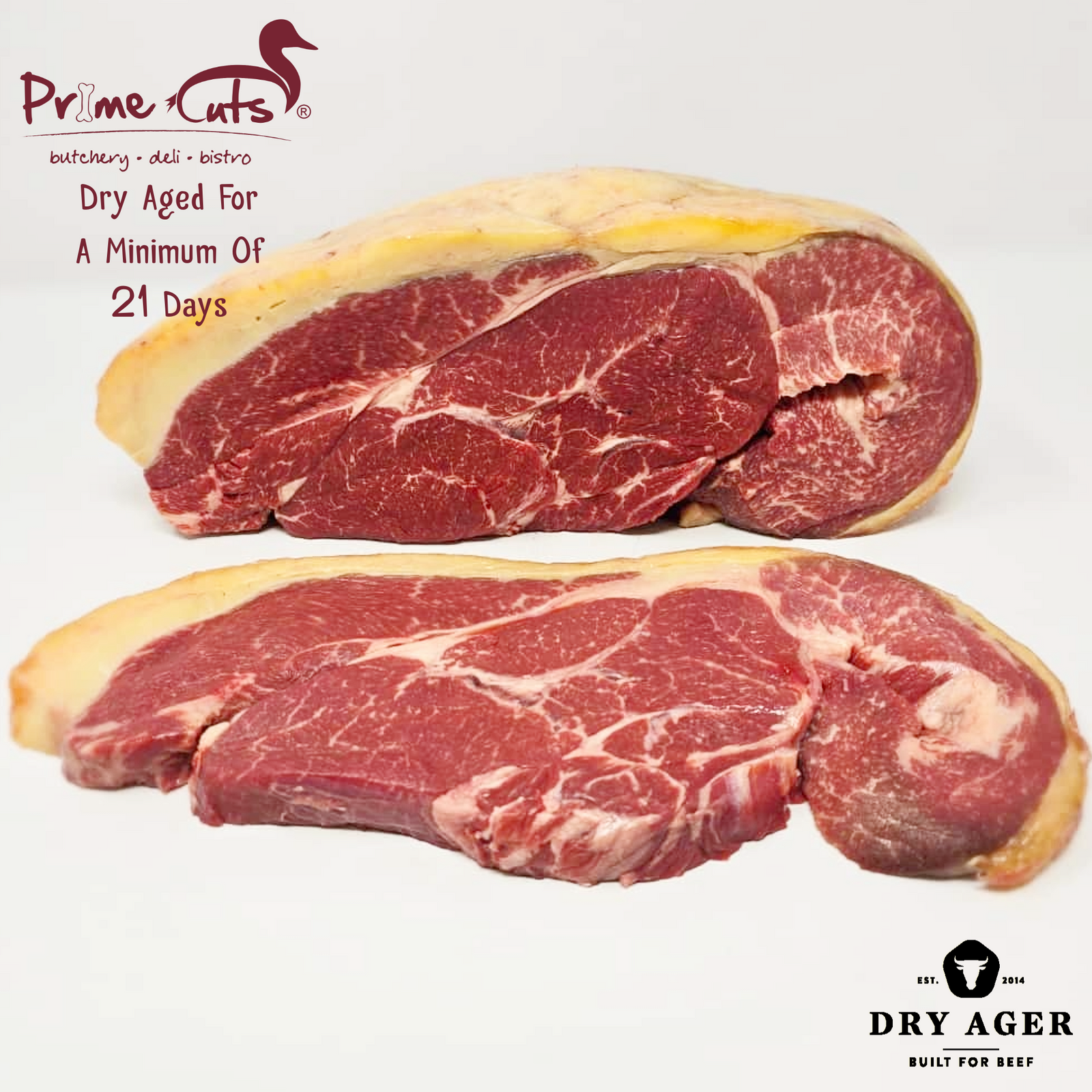 DRY AGED BEEF RUMP STEAK (1kg)