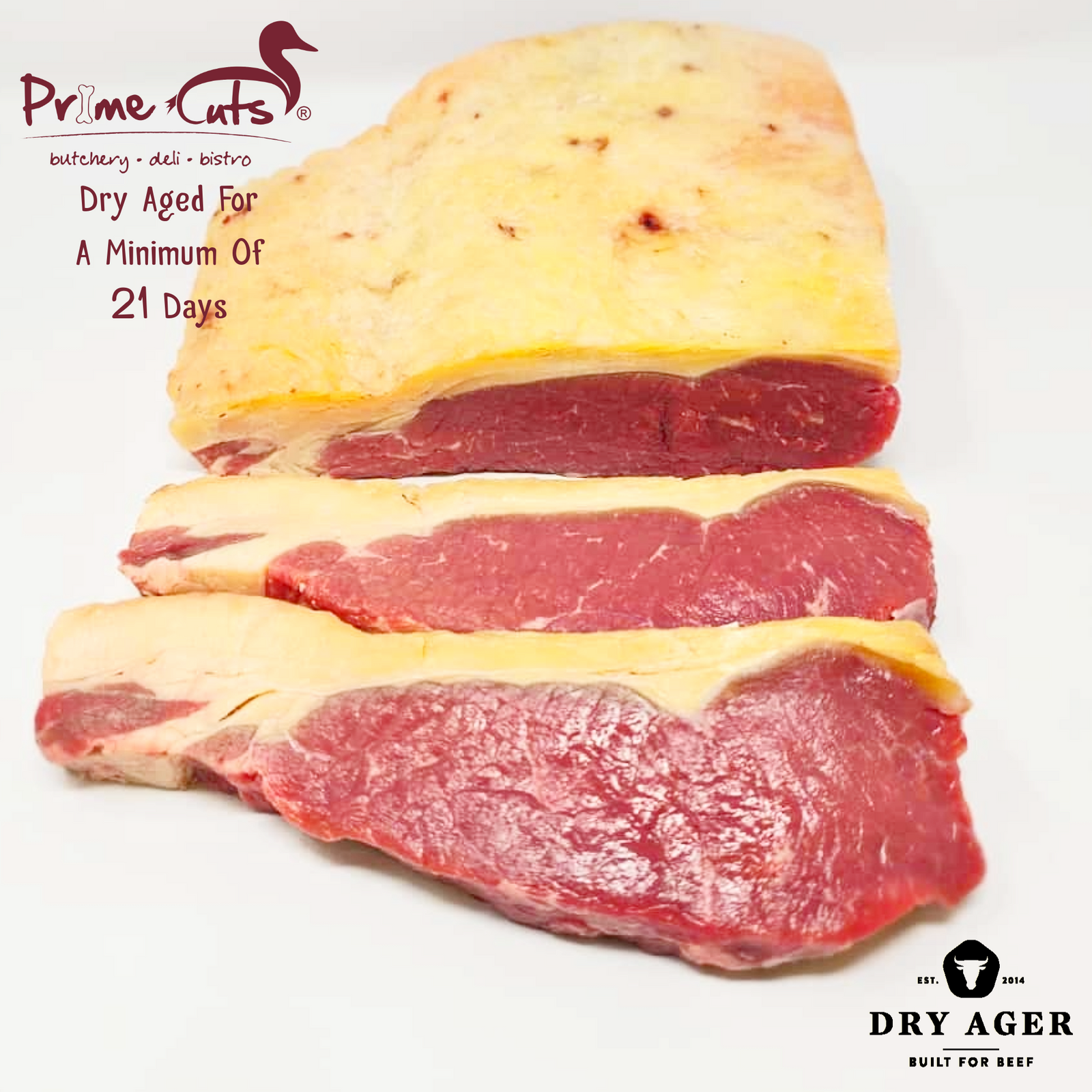 DRY AGED BEEF SIRLOIN STEAK (1kg)