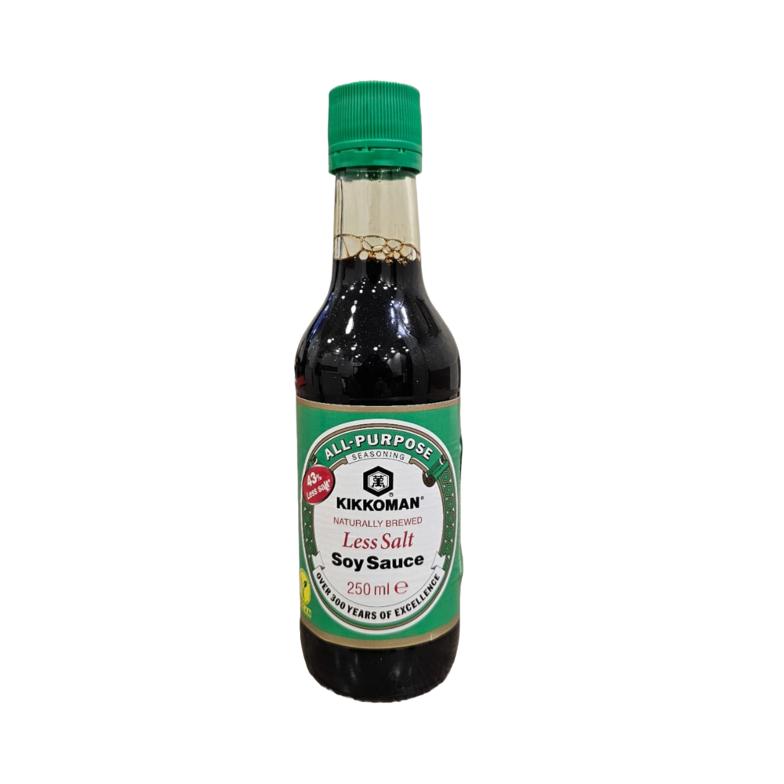 KIKKOMAN SOY SAUCE LESS SALT (250ml)