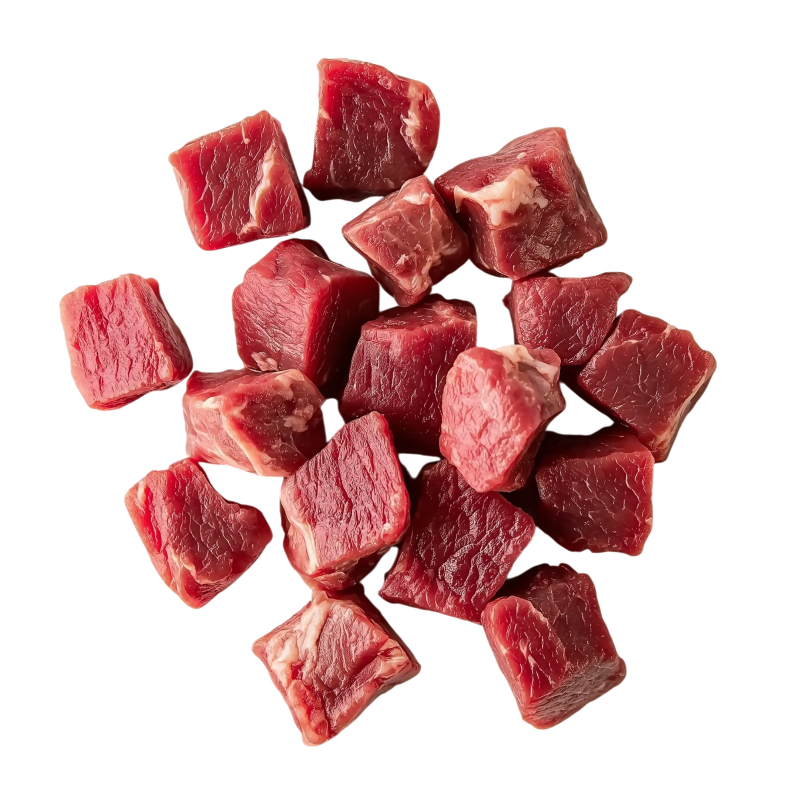 FROZEN OX HEART CUBES (500g)