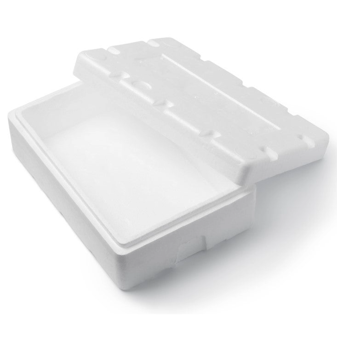 BIG STYROFOAM BOX (holds  up to 12kgs)