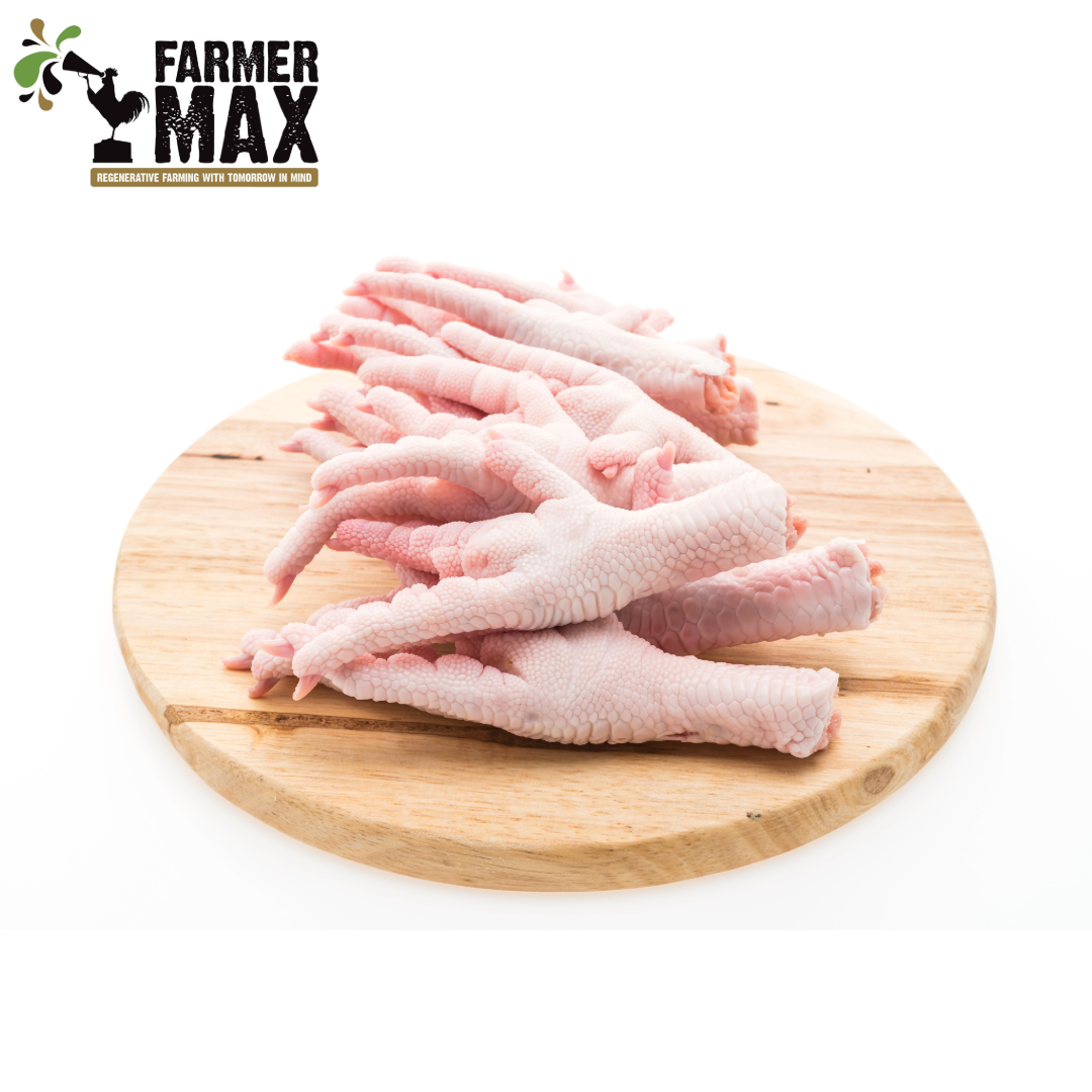 FARMER MAX'S FROZEN CHICKEN FEET (1kg)