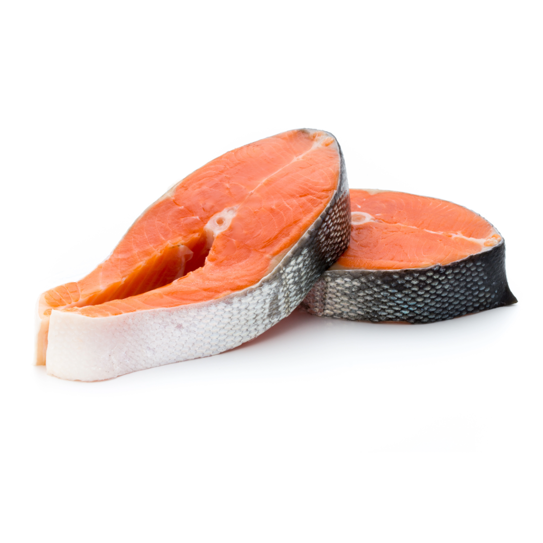 FROZEN SALMON STEAKS (400-500g)