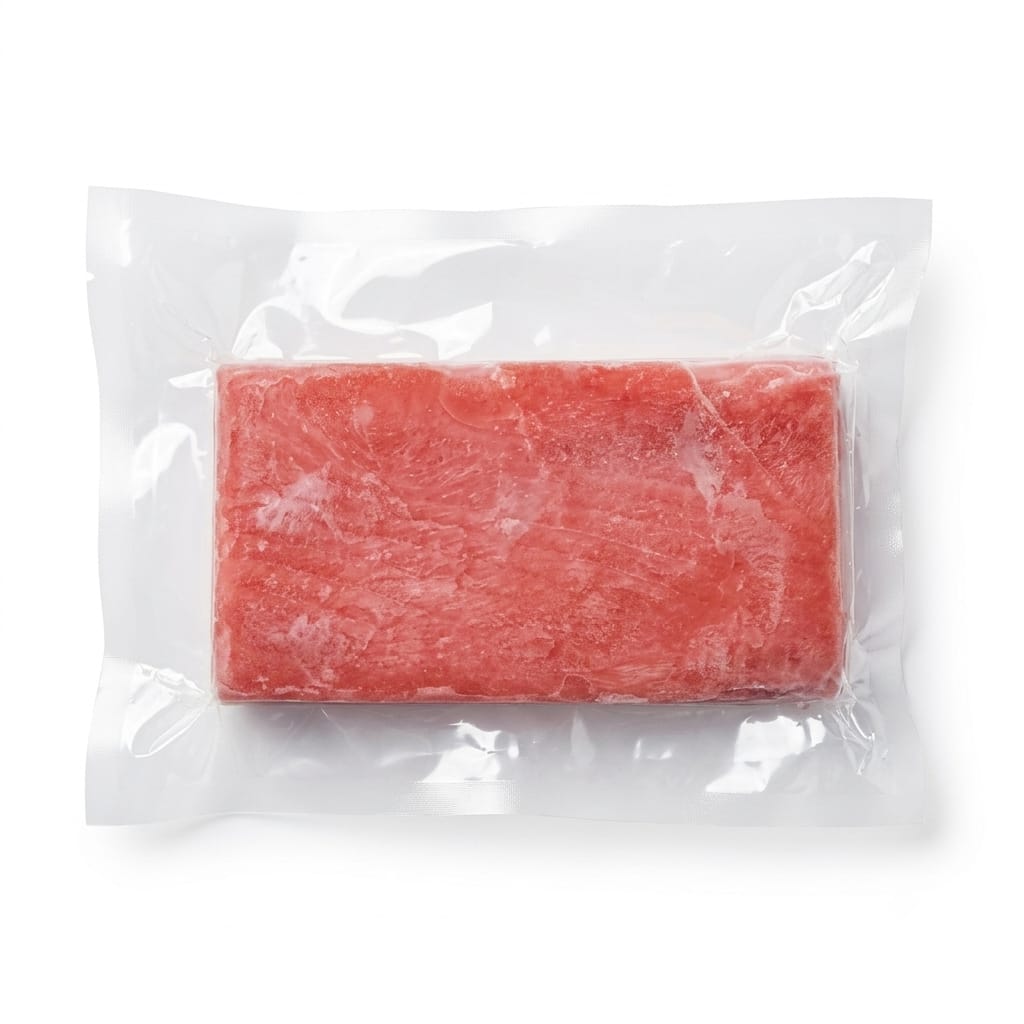 FROZEN IMPORTED YELLOWFIN TUNA SAKU RECTANGULAR  (550-600g)