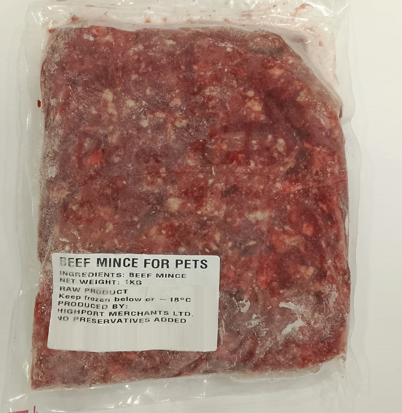 BEEF MINCE FOR PETS (1kg)