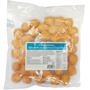 BREADED AND BATTERED CRAB BALLS (SURIMI) (900g)