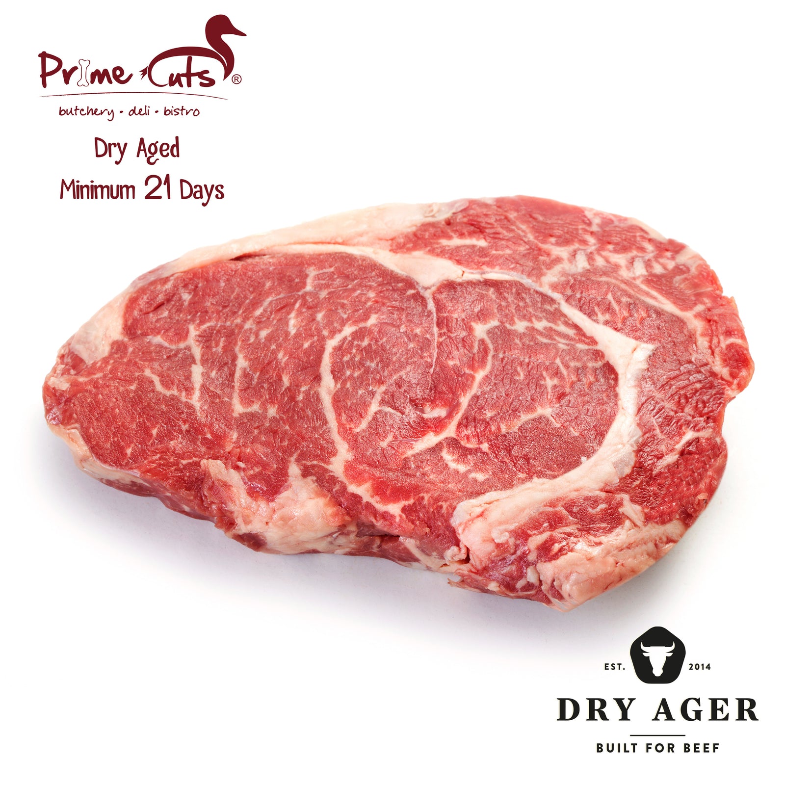 DRY AGED BEEF RIB EYE STEAK (1kg)
