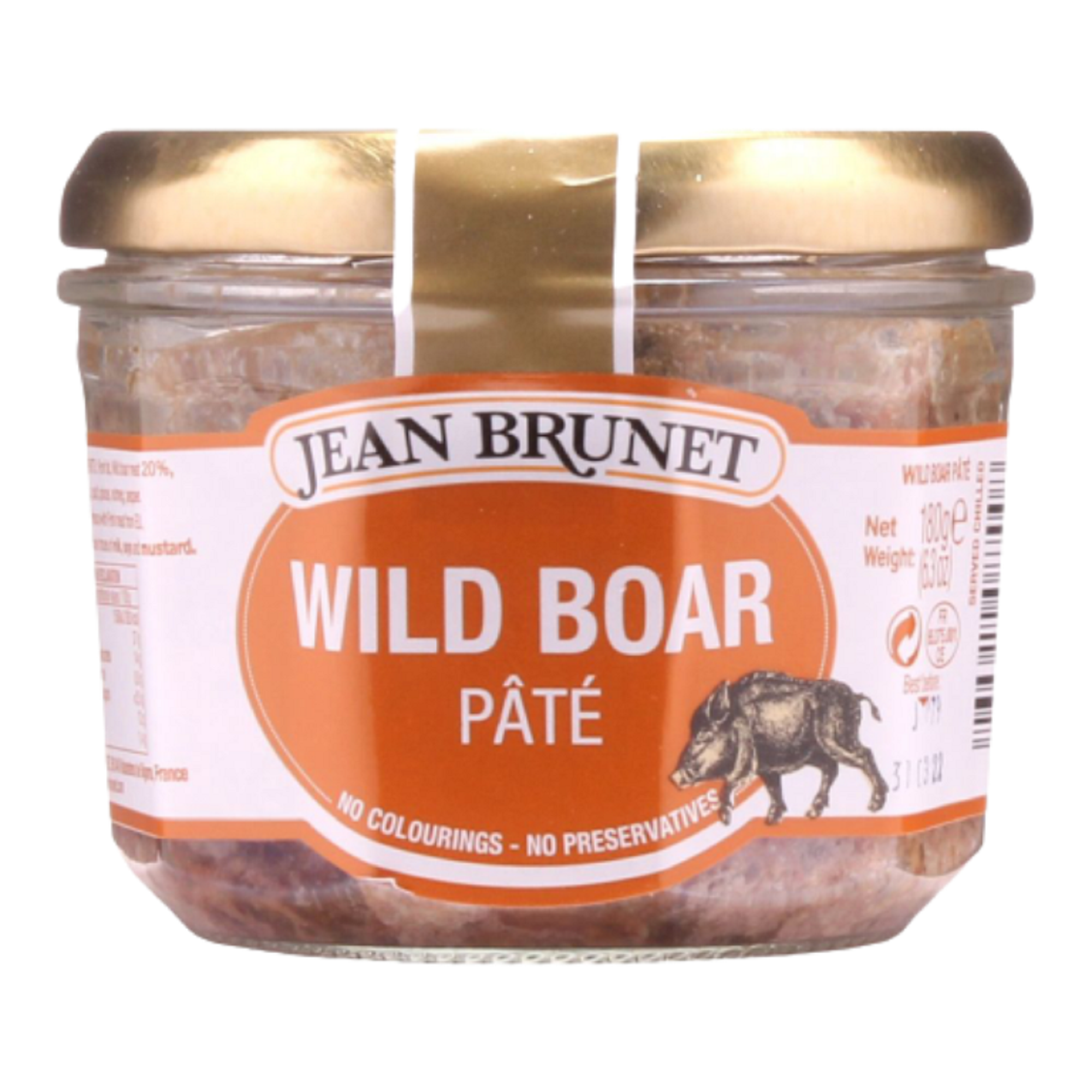 JEAN BRUNET WILD BOAR PATE (180g)