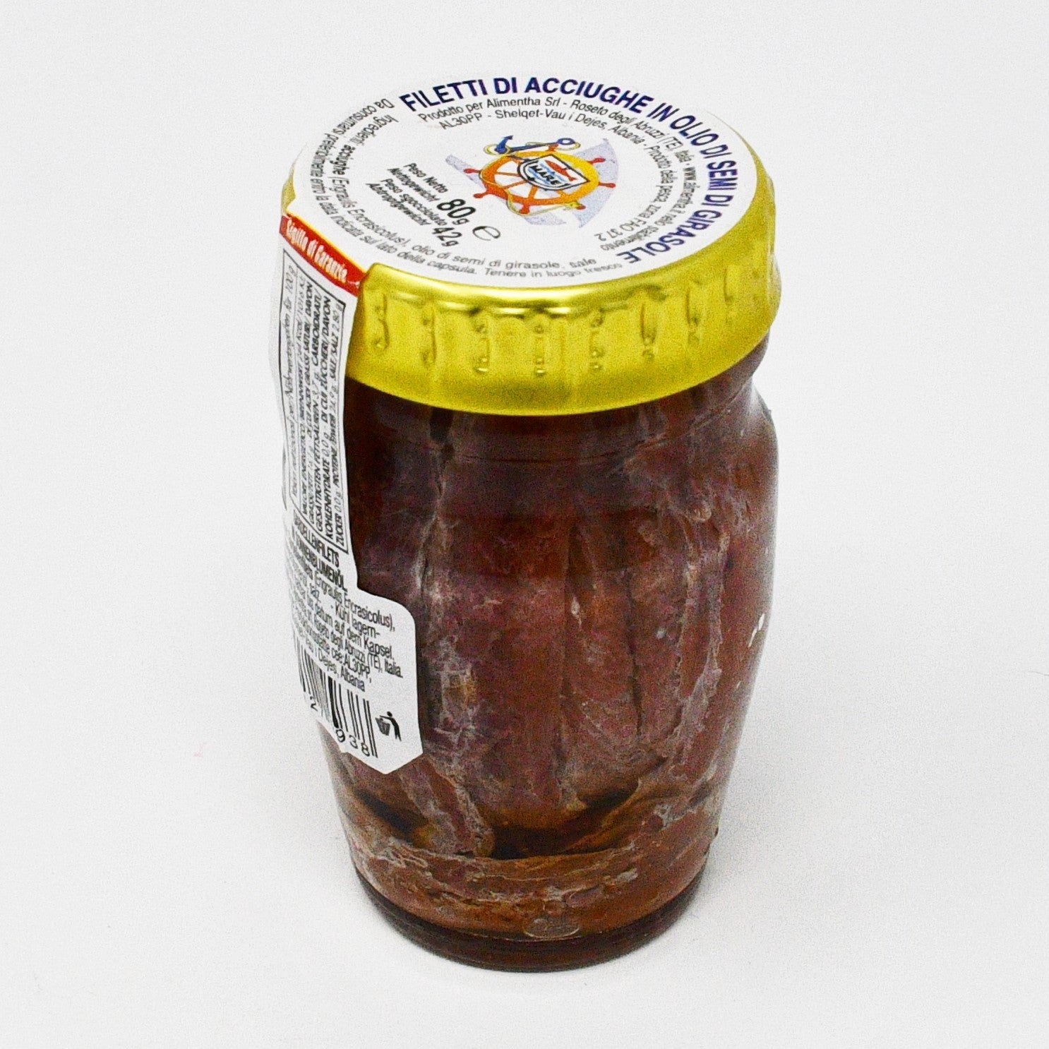 ANCHOVY FILLETS IN OIL (80g)
