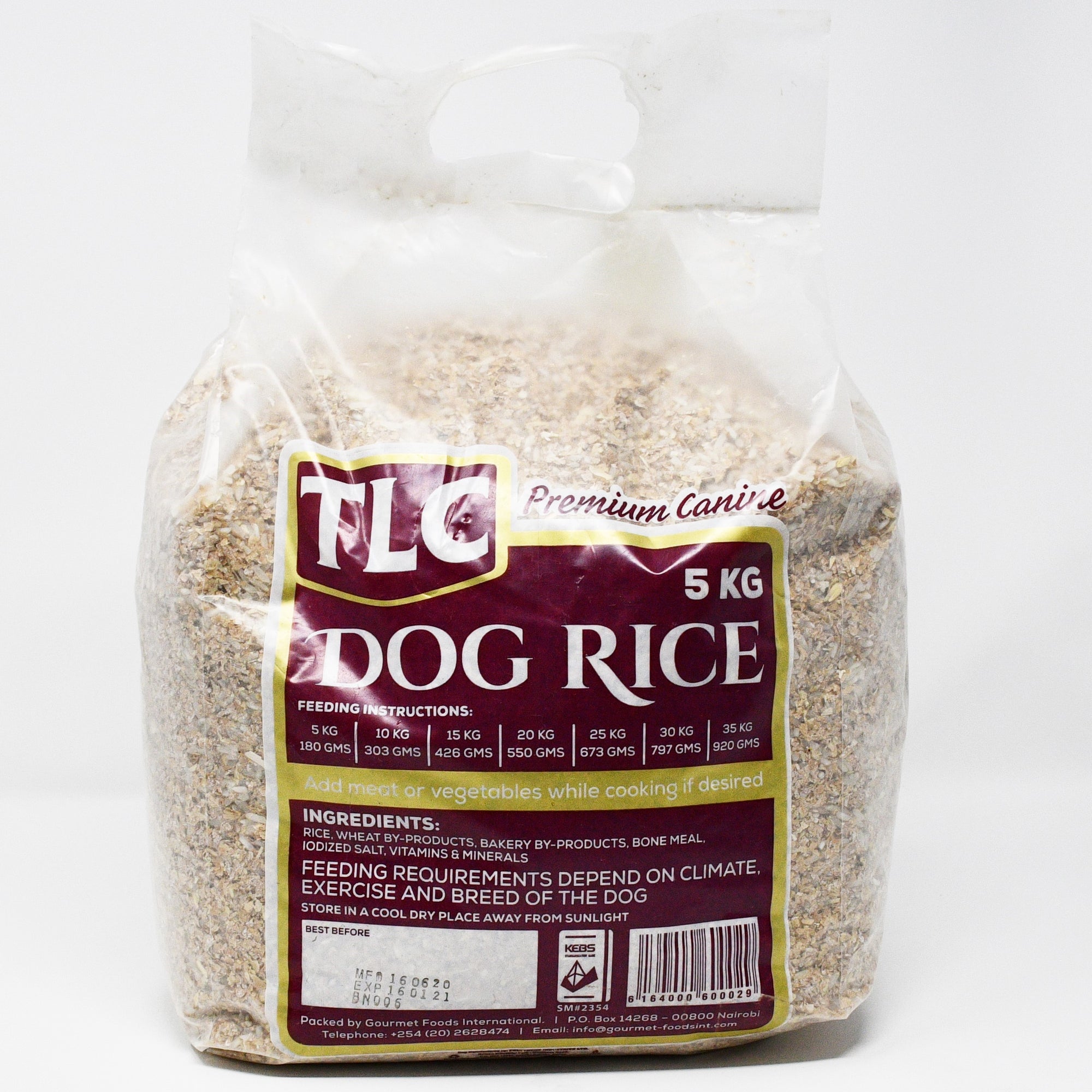 TLC DOG RICE (5kg)