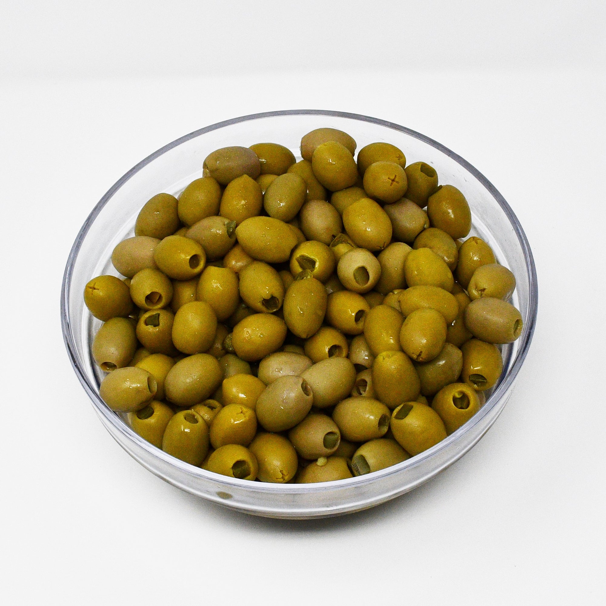 GREEN OLIVES STUFFED WITH JALAPENO (100g)