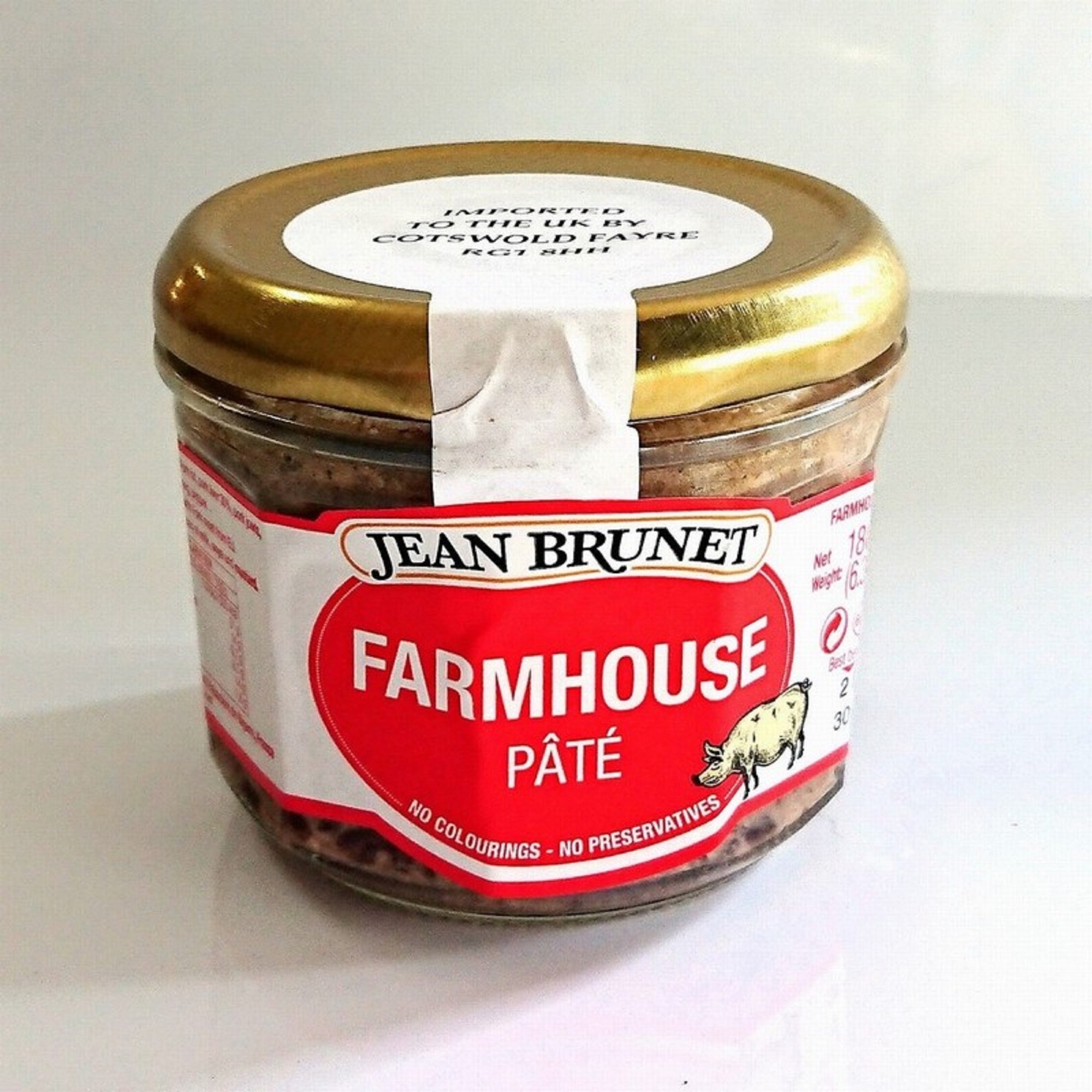 JEAN BRUNET FARMHOUSE PATE 180g
