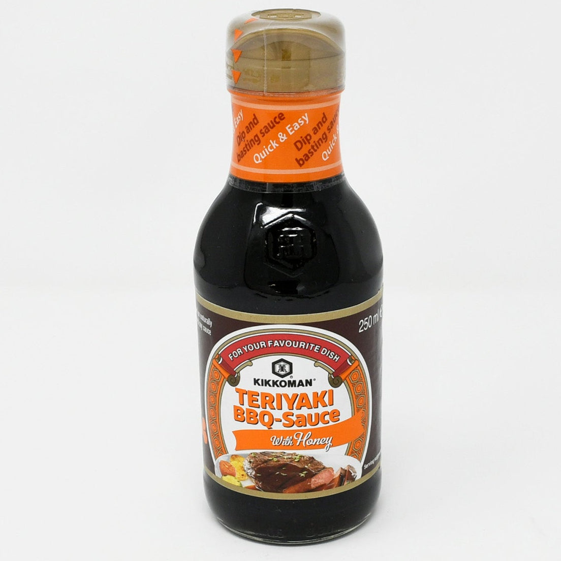 KIKKOMAN TERIYAKI BBQ SAUCE WITH HONEY (250ml)