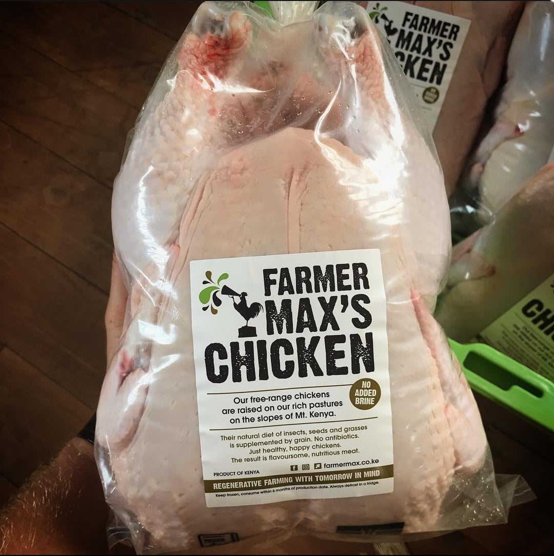 FARMER MAX'S FROZEN FREE RANGE WHOLE CHICKEN